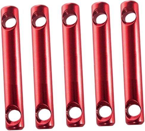 5Pcs Aluminum Alloy Cord Tensioners Guyline Sticks Wind Rope Adjusters Fastener Buckles for Camping Hiking Tarps in Kuwait