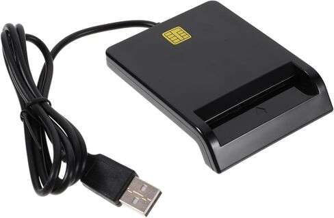 PRETYZOOM Card Reader for Multiple Cards Multi-Function for ATM Ic Id CAC Sim Smart USB Portable High-Speed Performance in Saudi Arabia