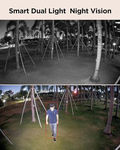 نظام كاميرا أمان 4K PoE، كاميرات برجية IP قبة 4X 8MP سلكية مع اكتشاف مركبة شخص AI للتسجيل المنزلي 24/7، ميكروفون مدمج، وصول عن بعد، 4K 8CH NVR 2TB HDD، PD94CA30408-8M in Kuwait