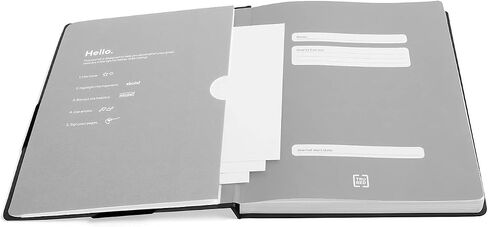 Tru Red Staples Journal Large Starter Journal ، Black ، 2/Pack (TR58412VS) in Kuwait