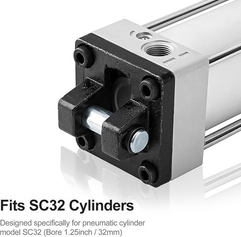 Baomain Foot Flange CB-125 لتركيب القدم مع أسطوانة هوائية قياسية SC 125 in Kuwait