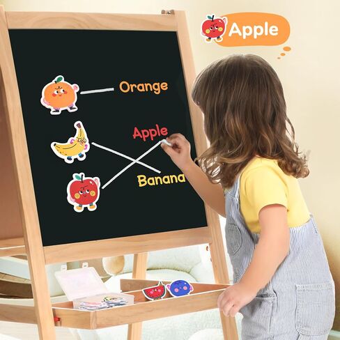 Joycat Wooden Bridge Magnets للأطفال الصغار ، 20 مغناطيس ثلاجة حيوانات لطيف للأطفال ، ألعاب مغناطيسية كاملة ، هدايا تعلم الأطفال التعليمية الممتعة لمدة 2 3 4 5 سنوات in Saudi Arabia