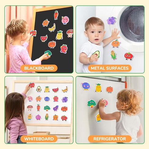 Joycat Wooden Bridge Magnets للأطفال الصغار ، 20 مغناطيس ثلاجة حيوانات لطيف للأطفال ، ألعاب مغناطيسية كاملة ، هدايا تعلم الأطفال التعليمية الممتعة لمدة 2 3 4 5 سنوات in Saudi Arabia