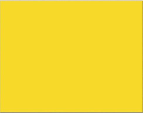 Pacon 54721 Peacock Four-Ply Railroad Board ، 22 × 28 ، Lemon Yellow ، 25/Carton in Saudi Arabia