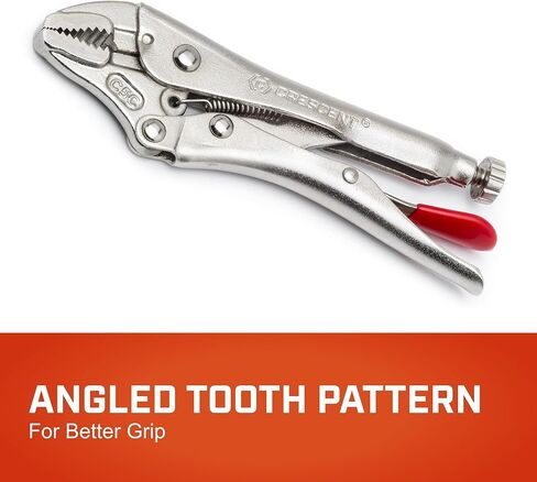 زرادية قفل بفك منحني 5 بوصة مع قطاعة أسلاك من كريسنت - C5CVN-08 in Kuwait