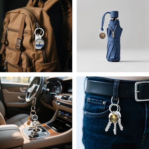 سبيكة الإبداع مفتاح Keychain لطيف المفاتيح مع قلادة - متينة وأنيقة ، مثالية للهدايا in Kuwait