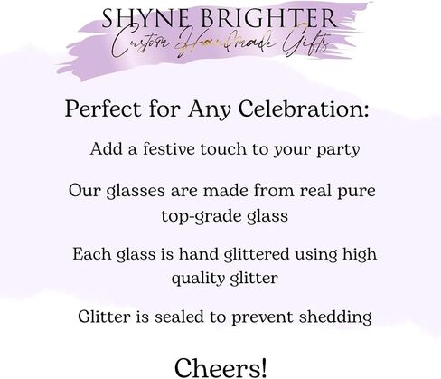 Twenty One AF, Glitter Shot Glass, Birthday Gifts for 21st Birthday (Shot) in Saudi Arabia