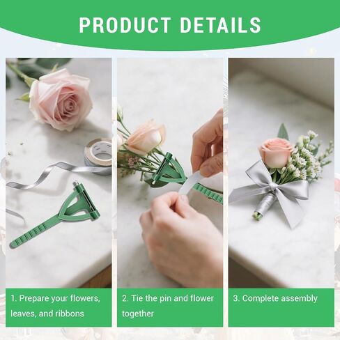 100pcs diy corsage و boutonniere safety دبابيس ، مما يجعل الإمدادات دبوس in Kuwait