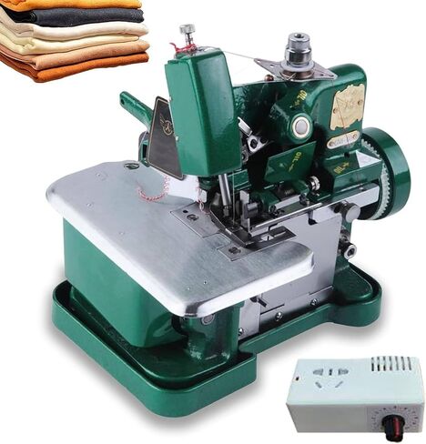 الآلة Serger Industrial ، Serger Machine Machine 3000 Stitches ، طول غرزة قابل للتعديل مع إطار معدني ، لمواد متعددة ، القطن ، الصوف ، التريكو ، إلخ الأسود in Kuwait