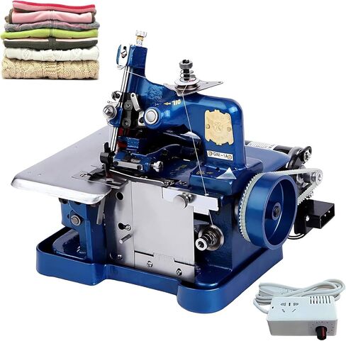 الآلة Serger Industrial ، Serger Machine Machine 3000 Stitches ، طول غرزة قابل للتعديل مع إطار معدني ، لمواد متعددة ، القطن ، الصوف ، التريكو ، إلخ الأسود in Kuwait