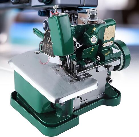 250W SERGERS & Overlock ، طول غرزة قابل للتعديل و 3000 غرزة في الدقيقة ، مع 3 قدرة غرزة ، للخياطة والخياطة الأخضر in Kuwait