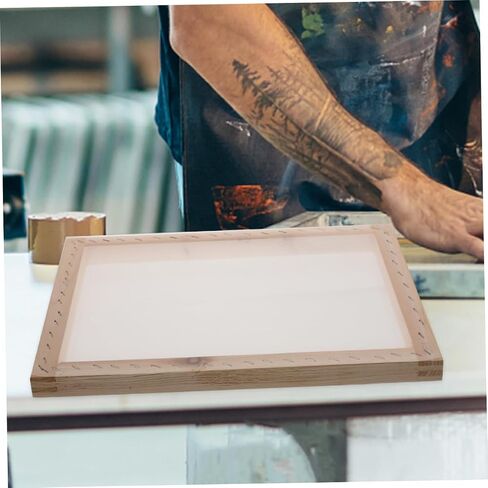 1SET WOOD Rubber Screen Printing Squeegee مكشطة حبر مياه متينة للطباعة اليدوية للتطبيقات الرسومية النسيجية مستلزمات طباعة شاشة التكلفة in Kuwait