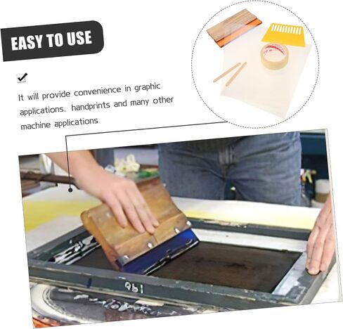 Homsfou 1SEST Professional Screen Printing Kit of Dating Ink Cackables and Accessories for Graphic Textile Applications سهلة الاستخدام لمشاريع DIY in Saudi Arabia