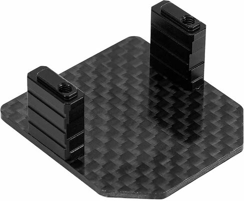 INJORA Carbon Fiber & Aluminum Servo Mount for 1/16 Arrma Mojave Grom 1/12 Losi Nascar in Kuwait