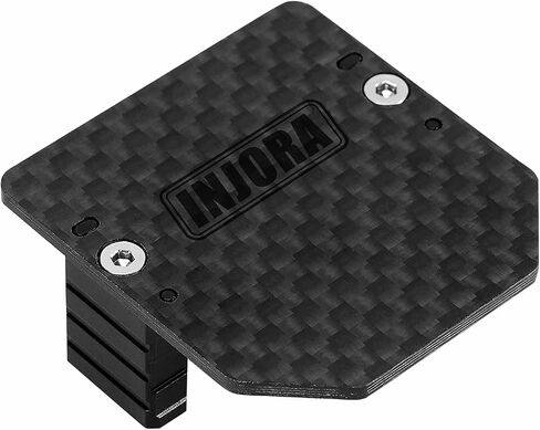 INJORA Carbon Fiber & Aluminum Servo Mount for 1/16 Arrma Mojave Grom 1/12 Losi Nascar in Kuwait
