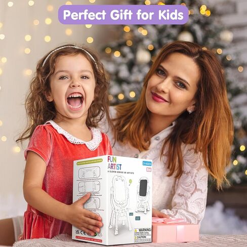 Easel for Kids, Adjustable Standing Rotatable Double Sided Toddlers Art Easel with Painting Accessories, Drawing Board Gift for Boys and Girls, Pink in Saudi Arabia