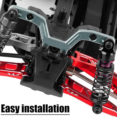 أجزاء ترقية برج الصدمة الخلفية الأمامية RC لـ 1/14 Typhon Grom Mega 380 تم تجاهلها ، 1/14 Typhon Grom 223S DSC ، تصاعد Tower Stower الصدمة الأمامية للألومنيوم. in Kuwait