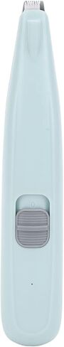 plplaaoo Pet Foot Hair Trimmer Low Noise Rechargeable Electric Cat Dog Grooming Clipper for Hair Around Eyes Ears Face Plastic 16.5 x 3cm (Green) in Saudi Arabia