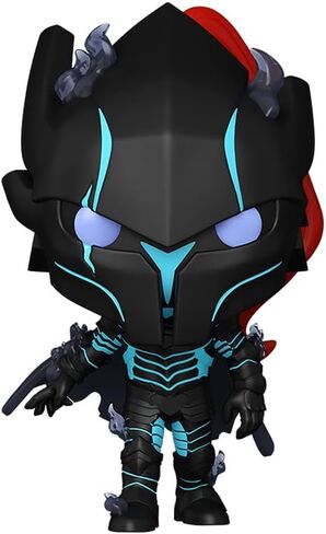 أنيمي البوب: التسوية المنفردة - Igris كـ Shadow Soldier Vinyl Figure مجمعة مع حامي الصناديق متوافق مع Funko in Kuwait