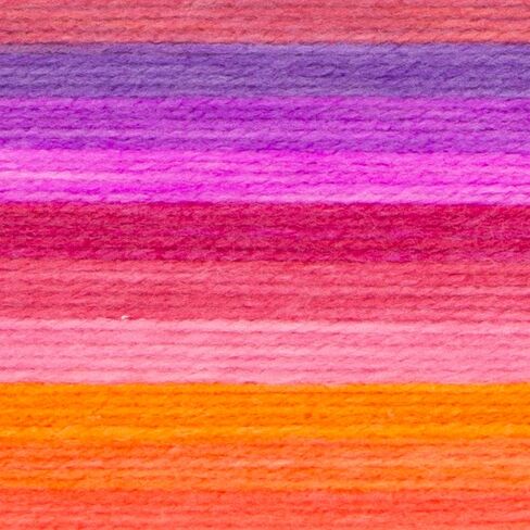 Lion Brand Yarn, Multicolor Varigated Mandala Yarn for Crocheting and Knitting, Craft Yarn, Banshee, 1 Pack in Saudi Arabia