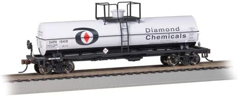 Bachmann Trains - Chemical Tank CAR Diamond Chemicals #19419 - HO Scale in Saudi Arabia