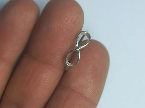 Infinity Love Knot Promise Ring New 925 Sterling Silver Plated Cute Band Stackable Wedding Bands Rings for Women Infinity Forever Love (6, Yellow Gold) in Saudi Arabia