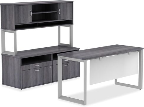 Lorell Relevance Series Charcoal Laminate Office Furniture in Saudi Arabia