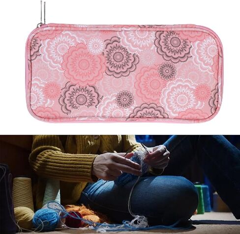 Knitting Needles Storage Bag Storage Bag 11 Inches Portable for Knitting Needles in Kuwait