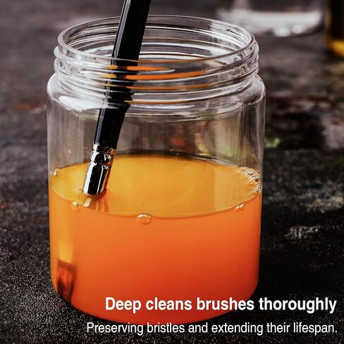 PHOENIX Oil Paint Thinner - 8.5 Fl Oz./ 250ml Oil Brush Cleaner, Odorless Painting Diluent, Mineral Spirits Refined Solvent, Painting Medium for Artists in Kuwait
