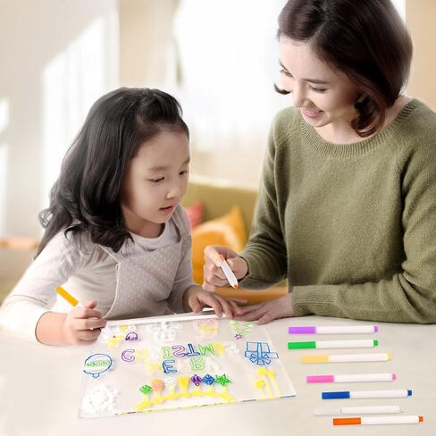 لوحة الرسم Lumiboard ، لوحة رسائل أكريليك مضيئة ، لوحة رسم قابلة للمحو ، 7 ألوان لوحة ملاحظات مع حامل قابل للتعديل ، للمنزل ، غرفة النوم ، المكتب ، الهدية (11.8 بوصة*7.9 بوصة) in Kuwait