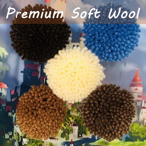 yakoleci Latch Hook Kits for Adults, Pre-Printed DIY Rug Crafts Arts Carpet for Home Decoration Festival Gift (23.6" X 15.8" Atom) in Kuwait