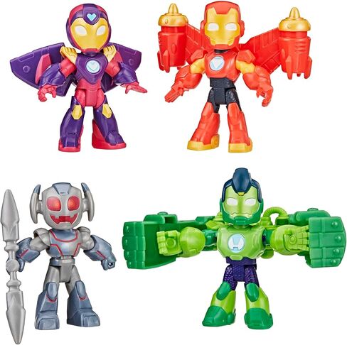 Iron Man وأصدقائه الرائعين Marvel Iron Armor Pack ، شخصيات الحركة 3 بوصات ، ألعاب الألعاب للبنين والبنات ، الذين تتراوح أعمارهم بين 3 سنوات (Amazon Exclusive) in Kuwait