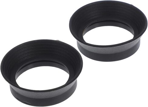 Healifty Rubber Microscope EyeCup 30mm Bore Eye Custs Shield SHIELD لـ 29-31mm Microscopes in Kuwait