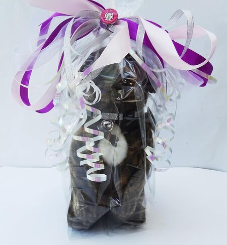 Black Golden Doodle 12" Plush Toy Dog Plushie Can Be Personalized & Customized With An Engraved Tag, Collar and Stunning Gift Wrap in Kuwait