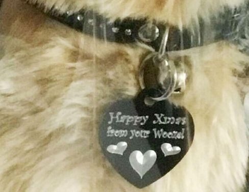 Black Golden Doodle 12" Plush Toy Dog Plushie Can Be Personalized & Customized With An Engraved Tag, Collar and Stunning Gift Wrap in Kuwait