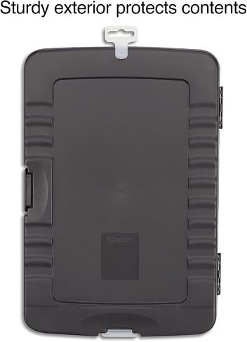 Staples 1671311 حافظة تخزين بلاستيكية أسود (28543) in Kuwait