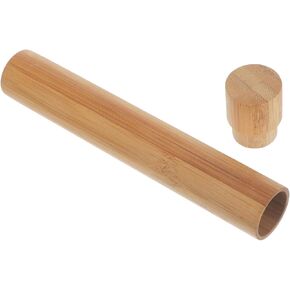 Angoily Mailing Tube for Artworks Reusable Poster Storage Tube Bamboo Document Carrier for Artists Designers Small Drawing Painting Transport in Kuwait