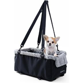 Premium Dog Car Seat for Small Pets – Safe & Secure Travel Seat with Sturdy Design, Adjustable Straps & Storage Pockets – Ideal for Small Dogs & Cats! in Saudi Arabia