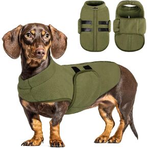 Queenmore Small Dog Sweater,Soft Fleece Dog Vest Dog Jacket with Leash Hole in Kuwait