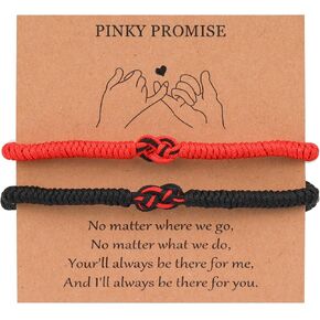 Red String of Fate Bracelets,Adjustable Protection Couples Bracelets, Handmade Red Bracelets for Women as Boyfriend Girlfriend Friendship Jewelry (Red String of Fate) in Saudi Arabia