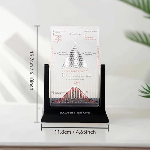 لوحة Galton ، نموذج مظاهرة الاحتمالات المكتبية مع منحنى الجرس ، أداة تجربة القانون الإحصائية الفعالة ، أداة تدريس فيزياء المختبر للتوزيع العشوائي in Kuwait