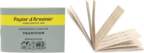 Papier D'Armenie Traditional Burning Papers - 1 Book of 12 Sheets in Kuwait