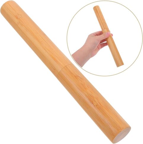أنبوب تخزين مستند Stobok Bamboo: حاملة ملصقات ماءة ماء أسطواني ، أنبوب بريدي بريدي للرسومات الفنية in Saudi Arabia