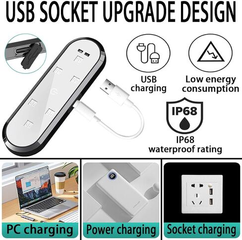 7 Color Car Interior Light,Car Interior Lighting,Led Interior Car Light,Car Light Touch Type,Car Lights Inside Your Car,Car Interior Reading Light,Interior Car Lights USB,Car Light Decor (2 PCS) in Kuwait