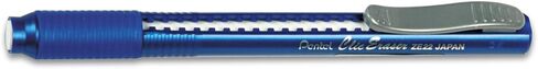 Pentel ZE22C Clic Eraser Pencil-Style Grip Eraser, Blue in Saudi Arabia