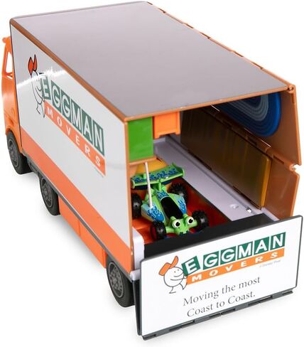 مجموعة لعبة Disney Store Story Story Story Moving Truck Play - Truck Movers Truck with Trailer و Andy's Room و Woody و Buzz Lightyear و REX و RC و Hamm Plus Associory in Kuwait