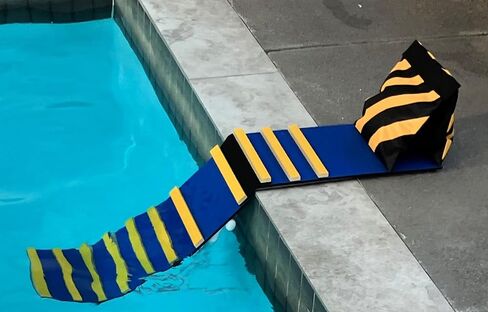 KHTS6310® Small Dog Pool Fun & Safety Ramp - The Original Made in USA in Saudi Arabia