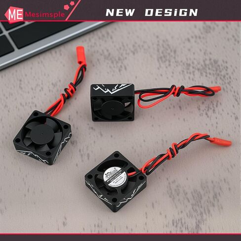 3pcs alum 30mm RC Atton Deatink 28000 دورة في الدقيقة ESC مروحة التبريد لسيارة RC 1/8 1/10 1/12 مقياس 540 550 ترقية المحرك بدون فرش in Kuwait