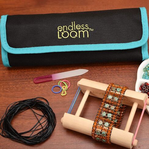 نطاقات الطول التي لا نهاية لها من Beadsmith Deb Moffett-Hall ، قطرها 8 بوصات ، حزمة من 36 قطعة ، لون أسود ، تستخدم مع الأفق اللامتناهي in Saudi Arabia