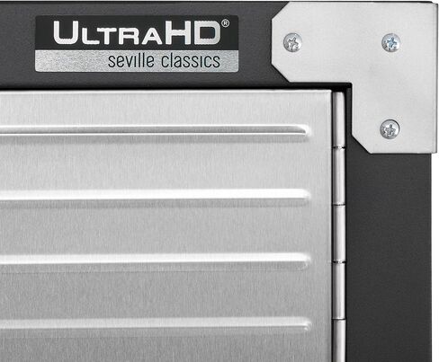 Seville Classics Ultrahd الصلب الصلب القابل للتخزين المعدني القابل للتخزين منظم خزانة خزانة ، مع أرفف قابلة للتعديل للمرآب ، المستودع ، المكتب ، الفصل الدراسي ، الجرافيت ، 60 "W × 24" D × 72 "H in Saudi Arabia